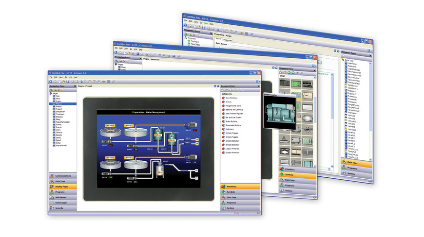 Red Lion Controls uvádí software Crimson 3.1 s vylepšenými funkcemi pro OPC Unified Architecture